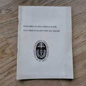 99581025 Püha Missa Tallinna Raekoja platsil. Holy mass in Tallinn to