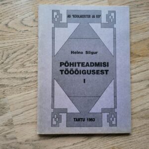 99582433 Põhiteadmisi tööõigusest I . Heino Siigur