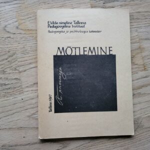 99582721 Mõtlemine . Anita Turovskaja