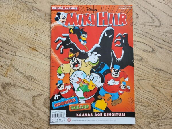 Miki Hiir .  Koomiks  eriväljaanne 2022