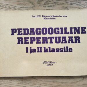 99735236 Pedagoogiline repertuaar I ja II klassile