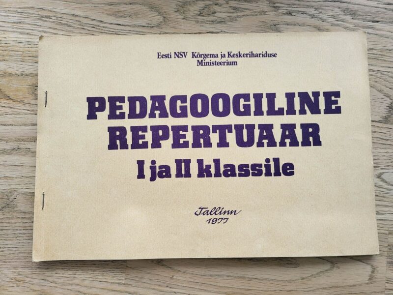 99735236 Pedagoogiline repertuaar I ja II klassile