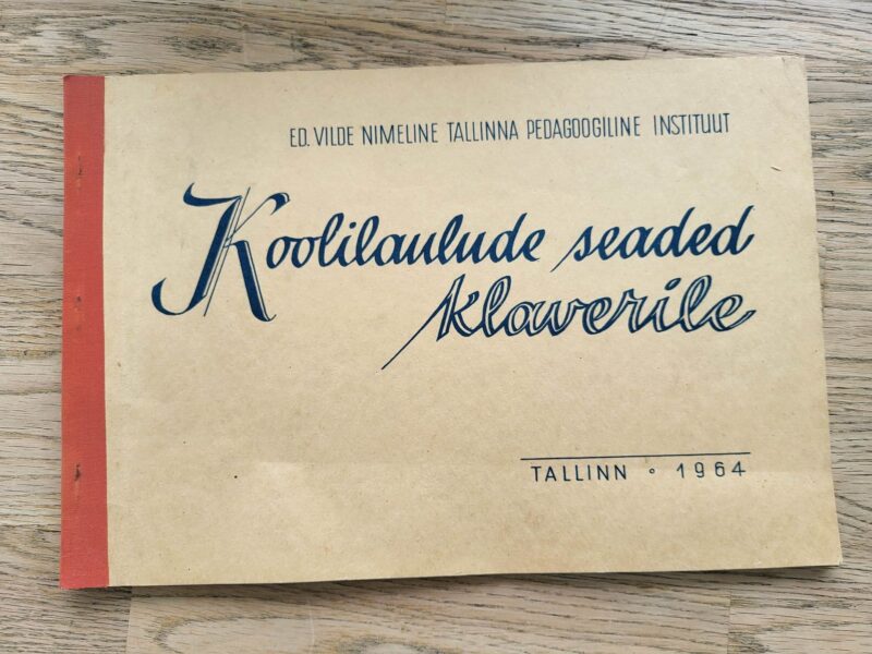 Koolilaulude seaded klaverile 1964