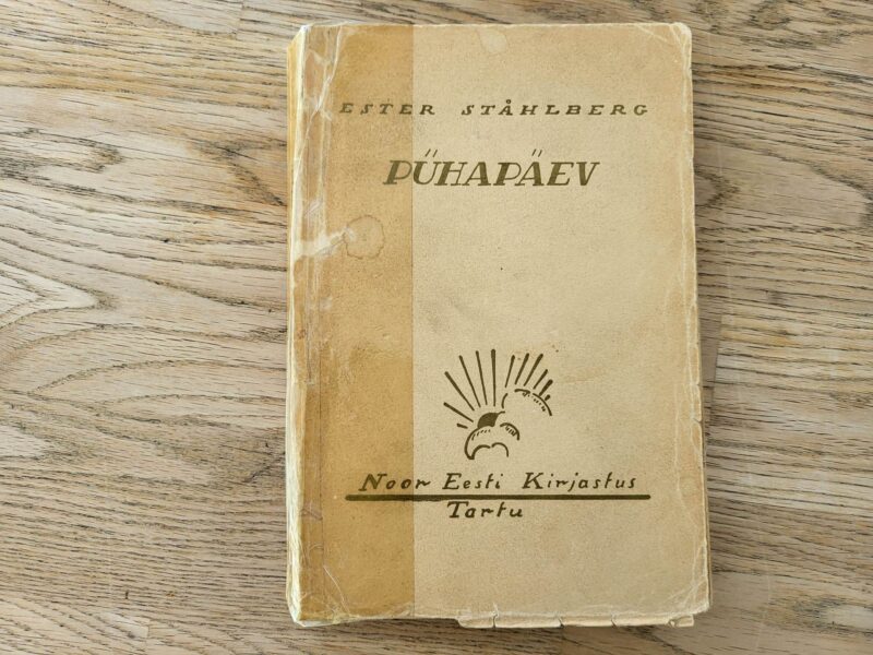 99952172 Pühapäev . Ester Stahlberg