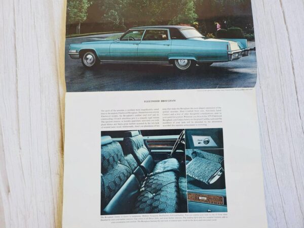 Cadillac 1970 Dealership book