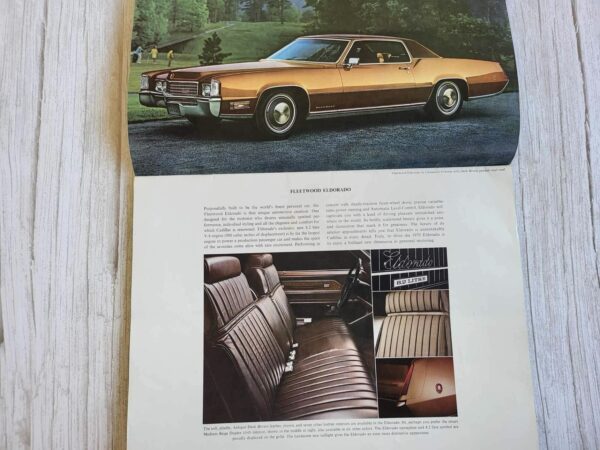 Cadillac 1970 Dealership book