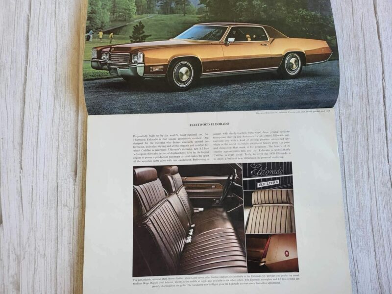 Cadillac 1970 Dealership book