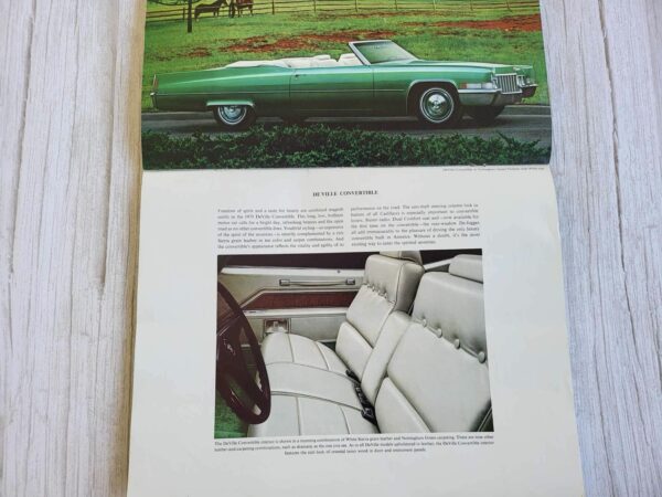 Cadillac 1970 Dealership book