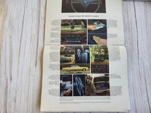 Cadillac 1970 Dealership book