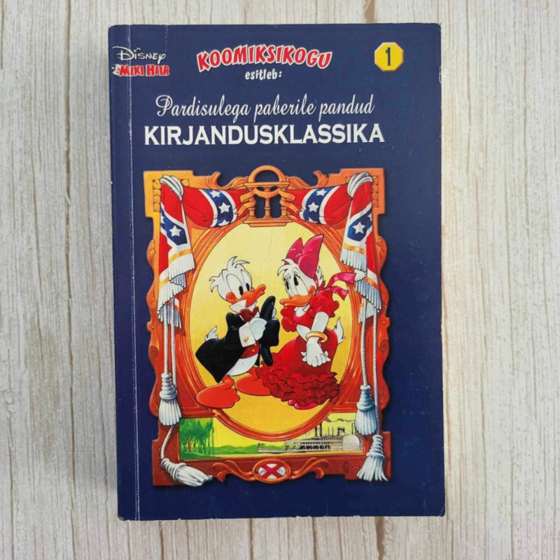 Pardisulega paberile pandud kirjandusklassika 1