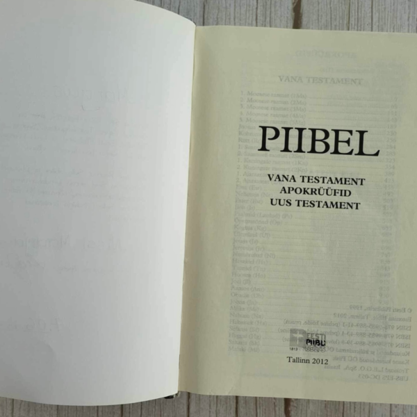 Piibel 2012