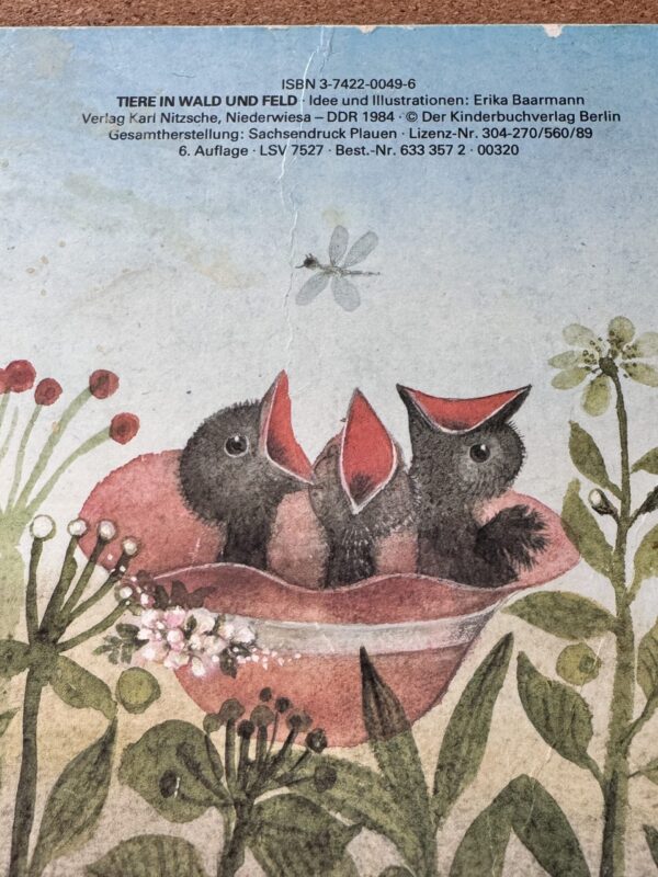 Tiere in Wald und Feld