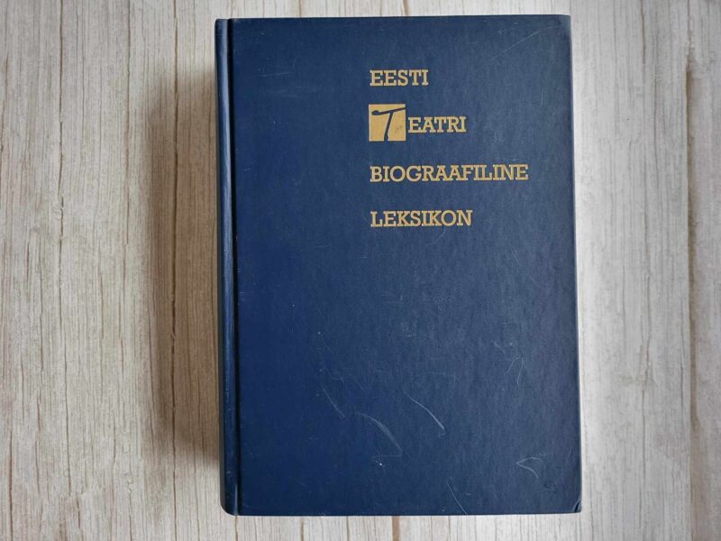 110995931 Eesti teatri biograafiline leksikon