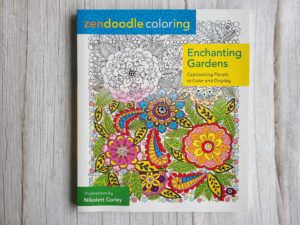Zendoodle Pocket Coloring: Enchanting Gardens Värvimisraamat