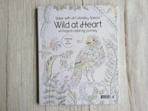 Relax with Art Holiday Special Wild at Heart Värvimisraamat