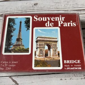 111060548 Souvenir De Paris mängukaardid