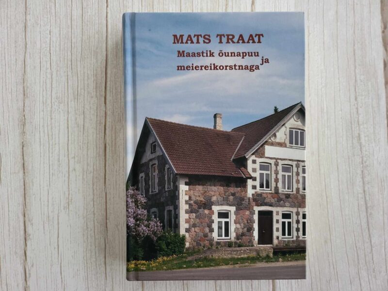111922882 Maastik õunapuu ja meiereikorstnaga . Mats Traat