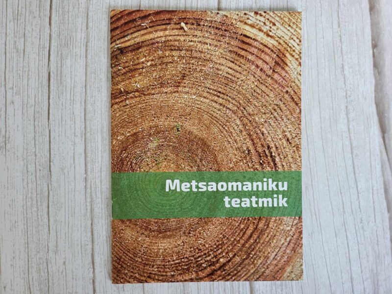 112869289 Metsaomaniku teatmik