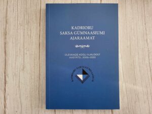 Kadrioru Saksa Gümnaasiumi ajaraamat . Elle Veigel