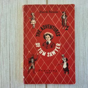 The Adventures of Tom Sawyer book . Mark Twain 1954