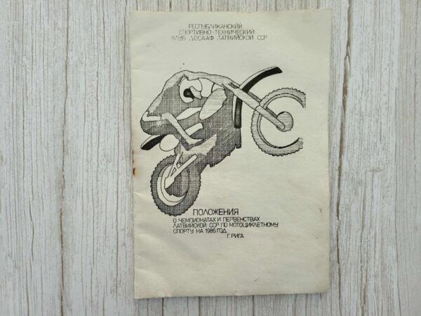 Motosport motokross 1986