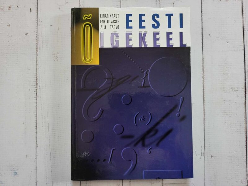 116897606 Eesti õigekeel