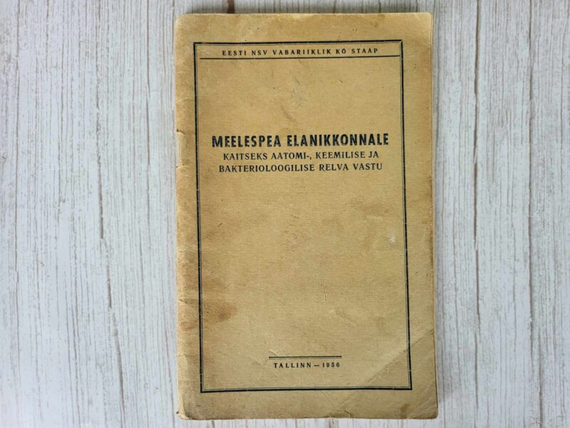 Meelespea elanikkonnale kaitseks aatomi-, keemilise ja bakte
