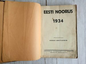 Eesti noorus 1934 kuues aastakäik