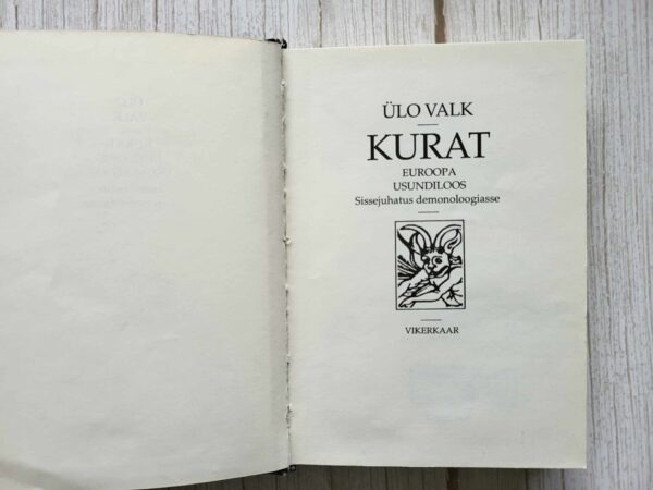 Kurat Euroopa usundiloos . Ülo Valk