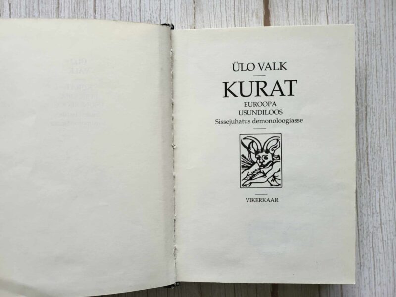 Kurat Euroopa usundiloos . Ülo Valk