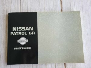 Nissan Patrol GR kasutajaraamat