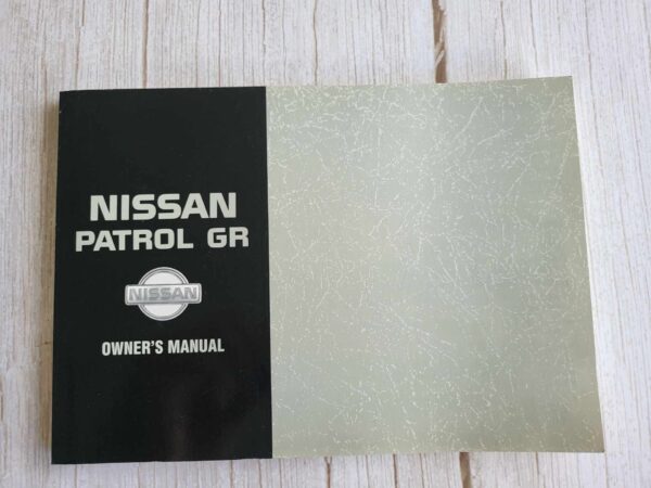 Nissan Patrol GR kasutajaraamat