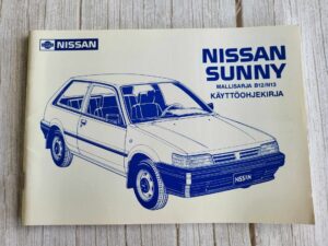 Nissan Sunny kasutajaraamat