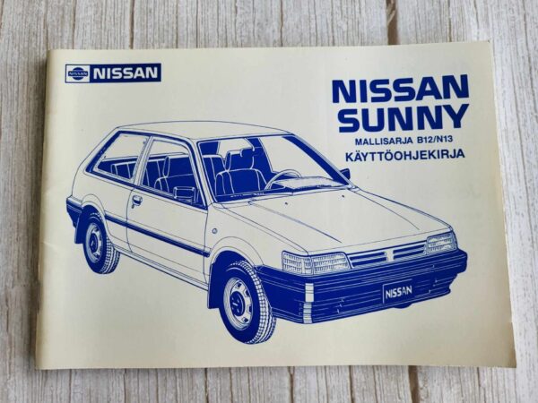 Nissan Sunny kasutajaraamat