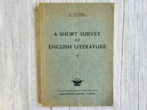 A short survey of english literature 1939