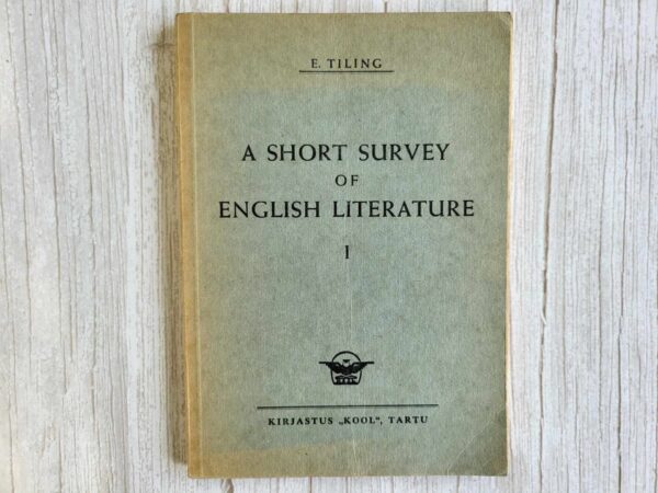 A short survey of english literature 1939