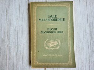 Laule Meeskooridele