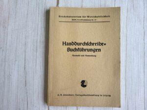 Handdurchſchreibe Buchführungen