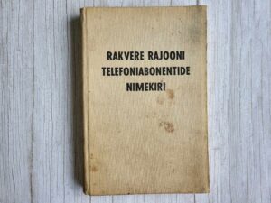 Rakvere rajooni telefoniabonomentide nimekiri