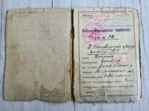 Kaitseväeteenistuse tunnistus 1926