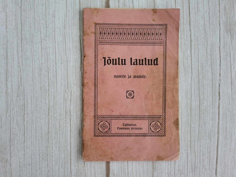 118901046 Jõulu laulud noorele ja wanale 1929