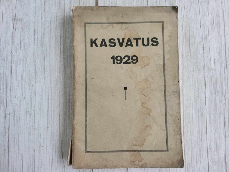 Ajakiri Kasvatus 1929 aastakäik