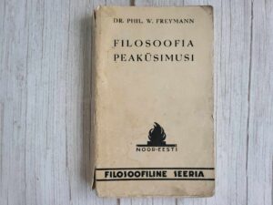 Filosoofia peaküsimusi . Walther Freymann  1939