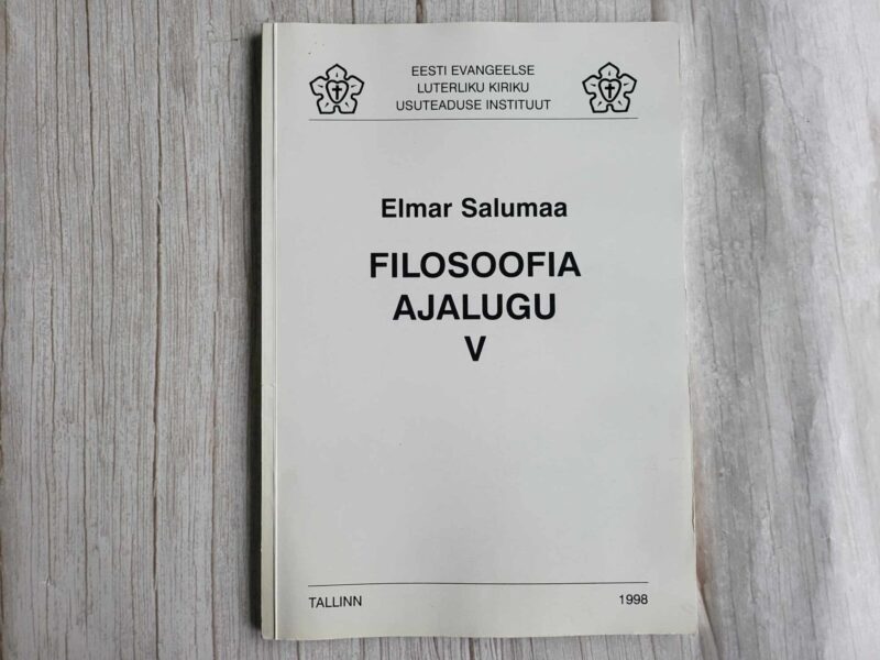 119444355 Filosoofia ajalugu V . Elmar Salumaa