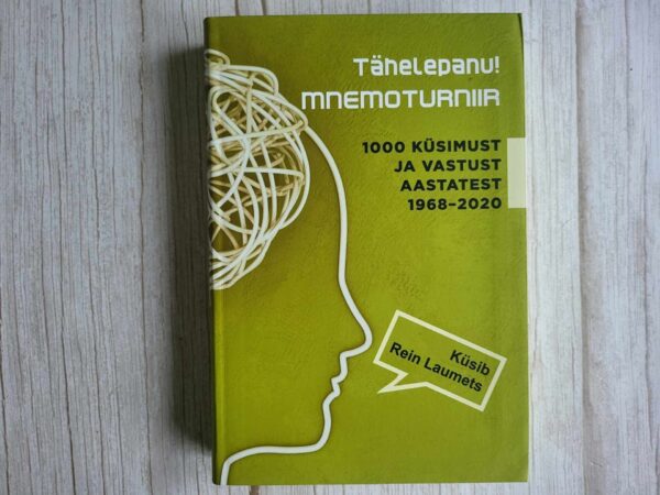 Tähelepanu Mnemoturniir . Rein Laumets