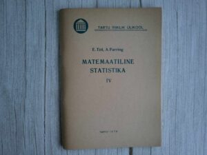 Matemaatiline statistika IV . Ene-Margit Tiit