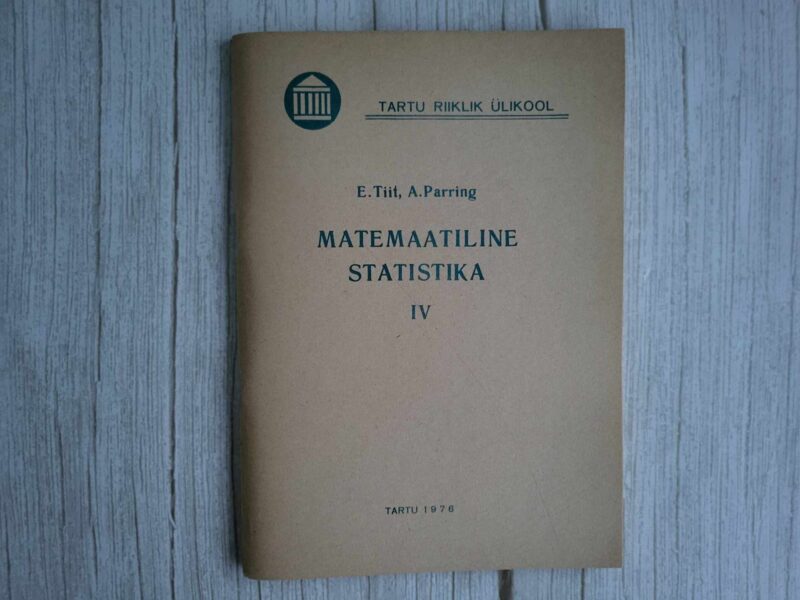 119549077 Matemaatiline statistika IV . Ene-Margit Tiit