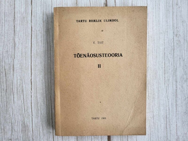 119616018 Tõenäosusteooria II
