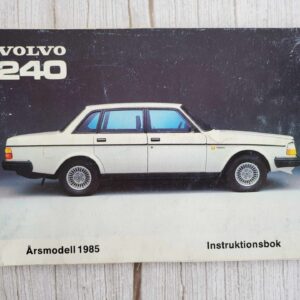 Volvo 240 kasutajaraamat