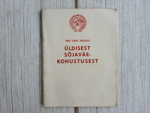 119807365 Üldisest sõjaväekohustusest